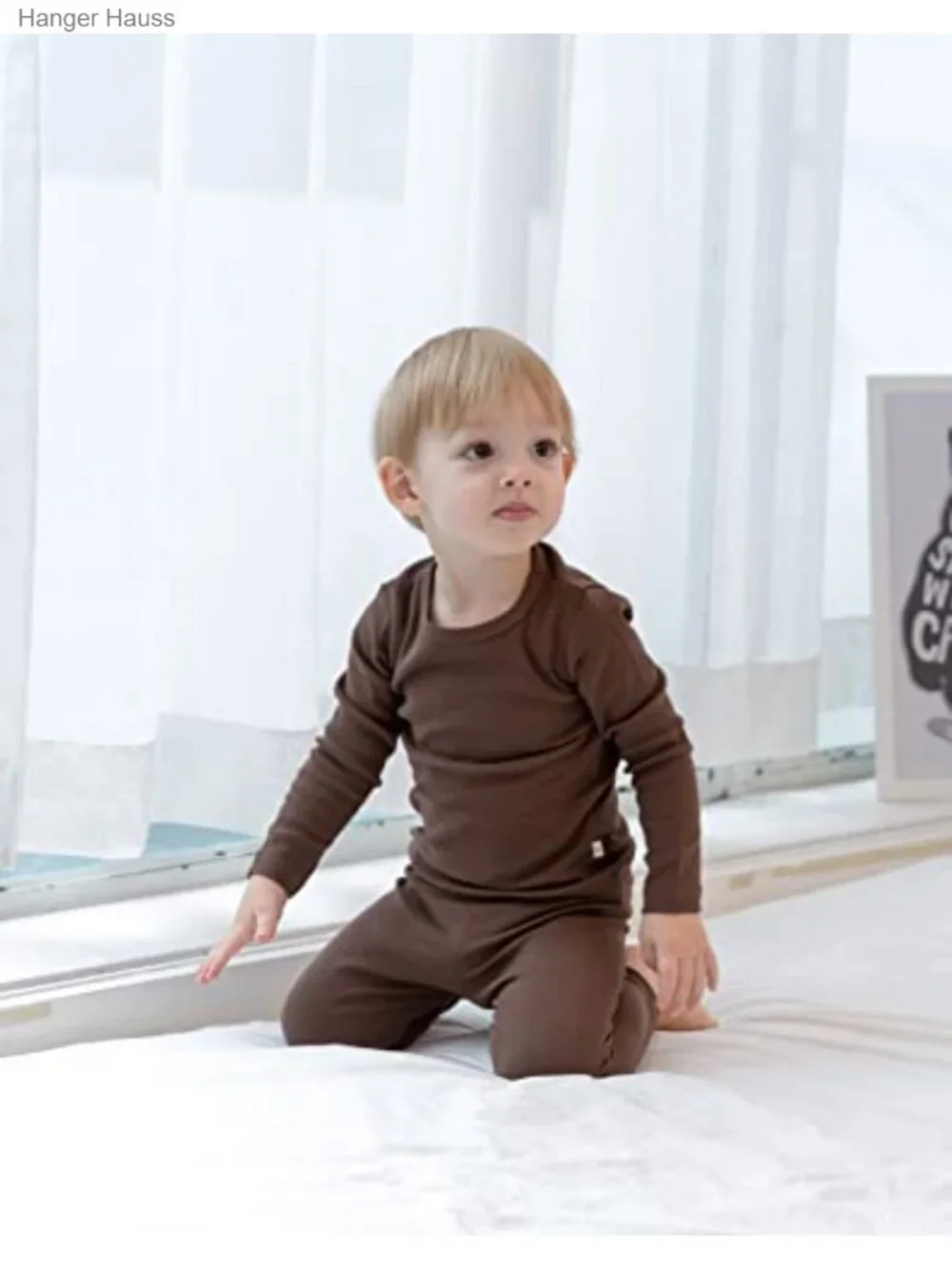 Kids Snug Fit Cotton Pajama Set Short Sleeve Toddler Sleepwear 2 Piece